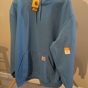 Carhartt Men's Steel Blue Hoodie
